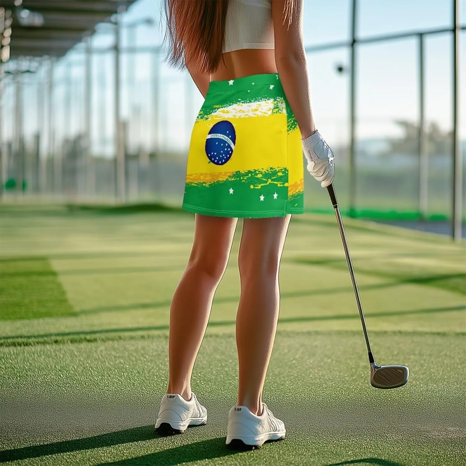 Women's Active Skort Lightweight Skirt for Running Tennis Golf