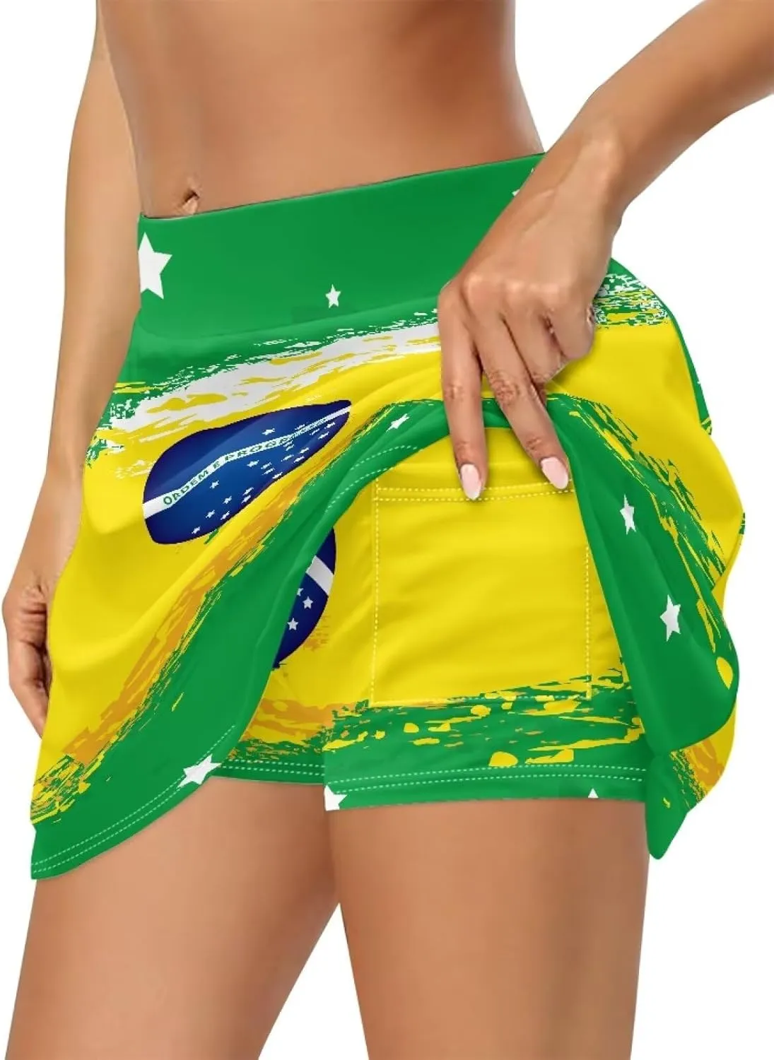 Women's Active Skort Lightweight Skirt for Running Tennis Golf