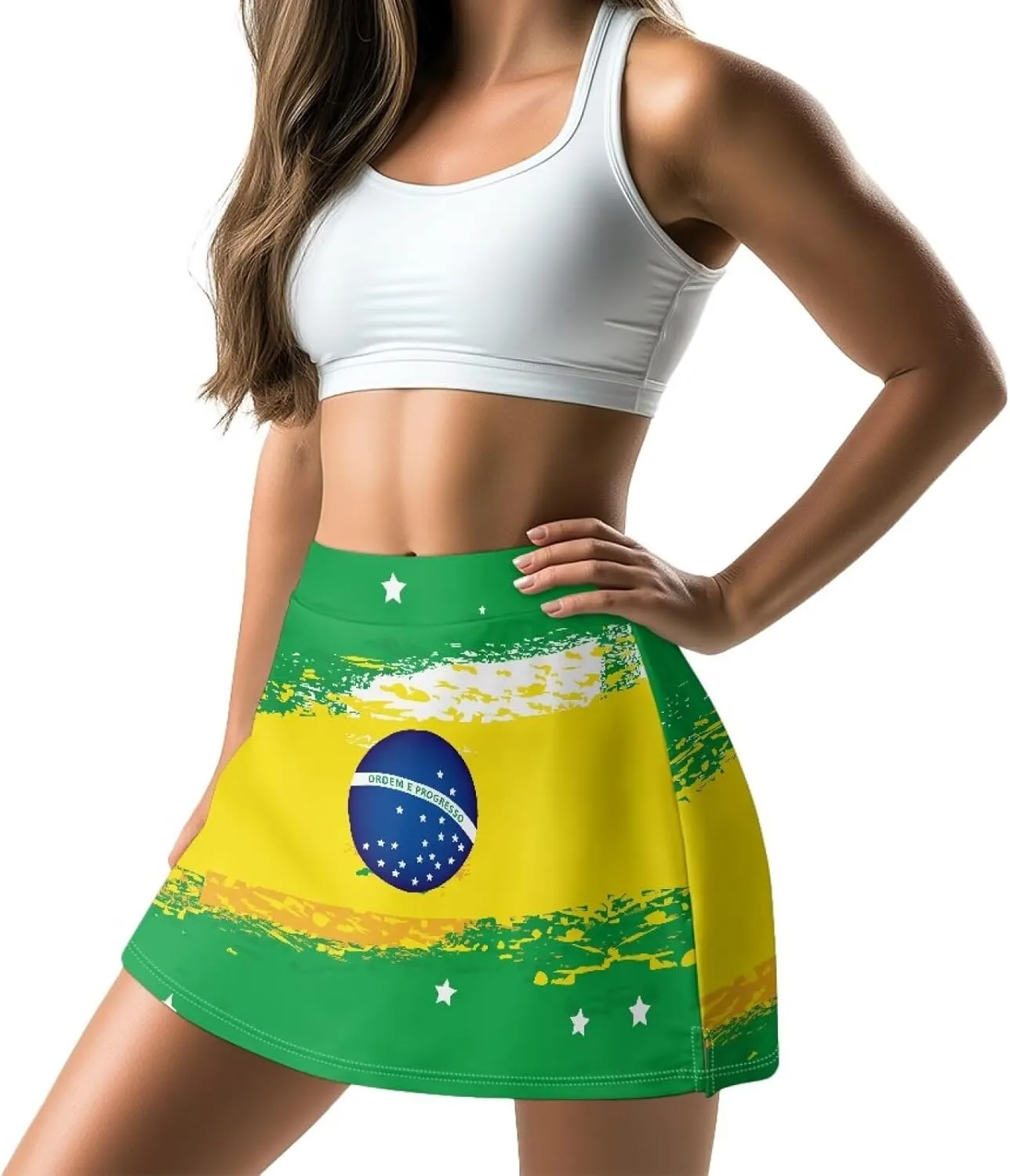 Women's Active Skort Lightweight Skirt for Running Tennis Golf