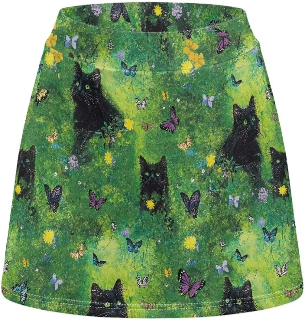 Women's Active Skort Lightweight Skirt for Running Tennis Golf