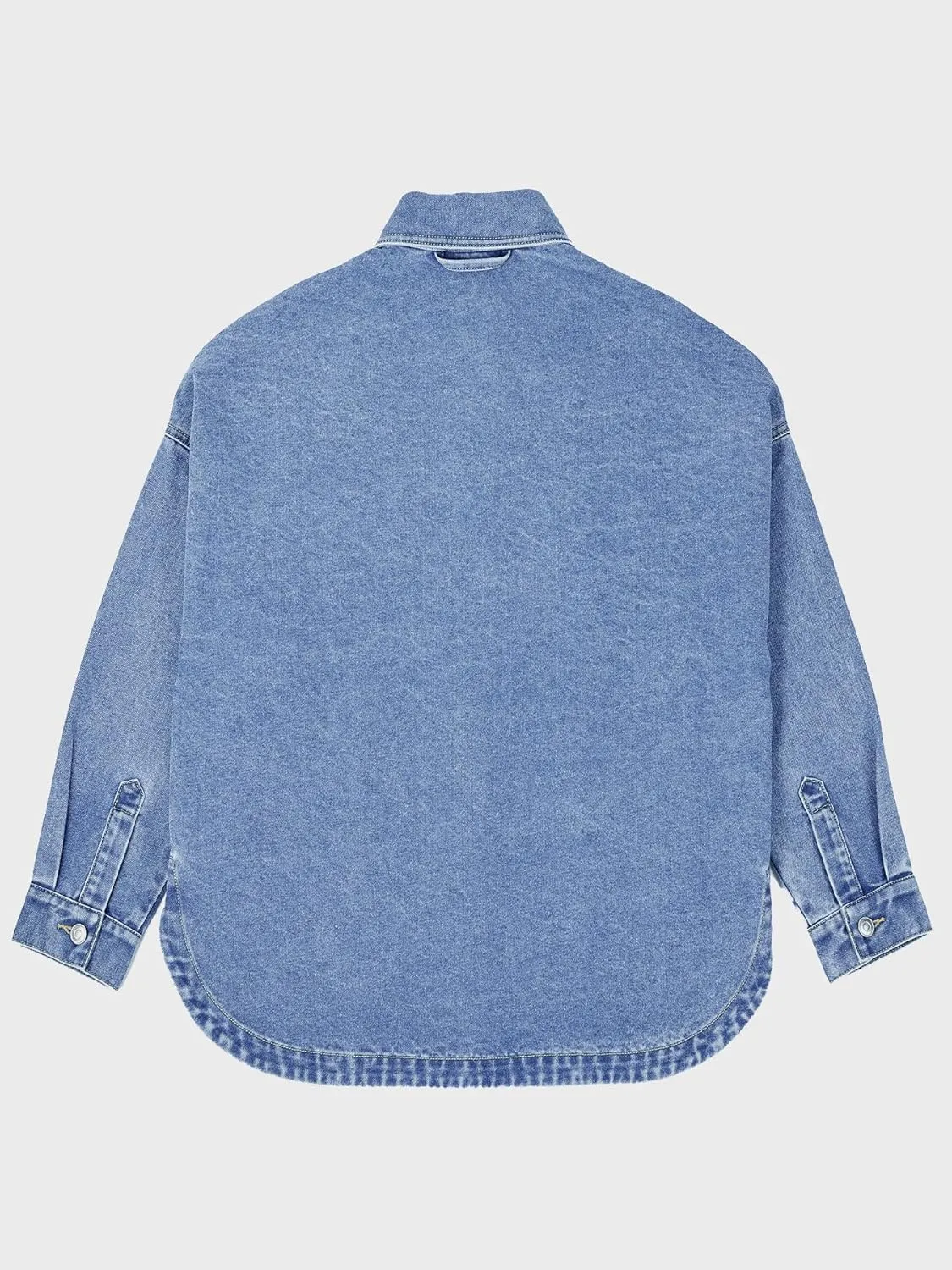 Womens Denim Jacket Wash Jean Jacket Coats With Pockets