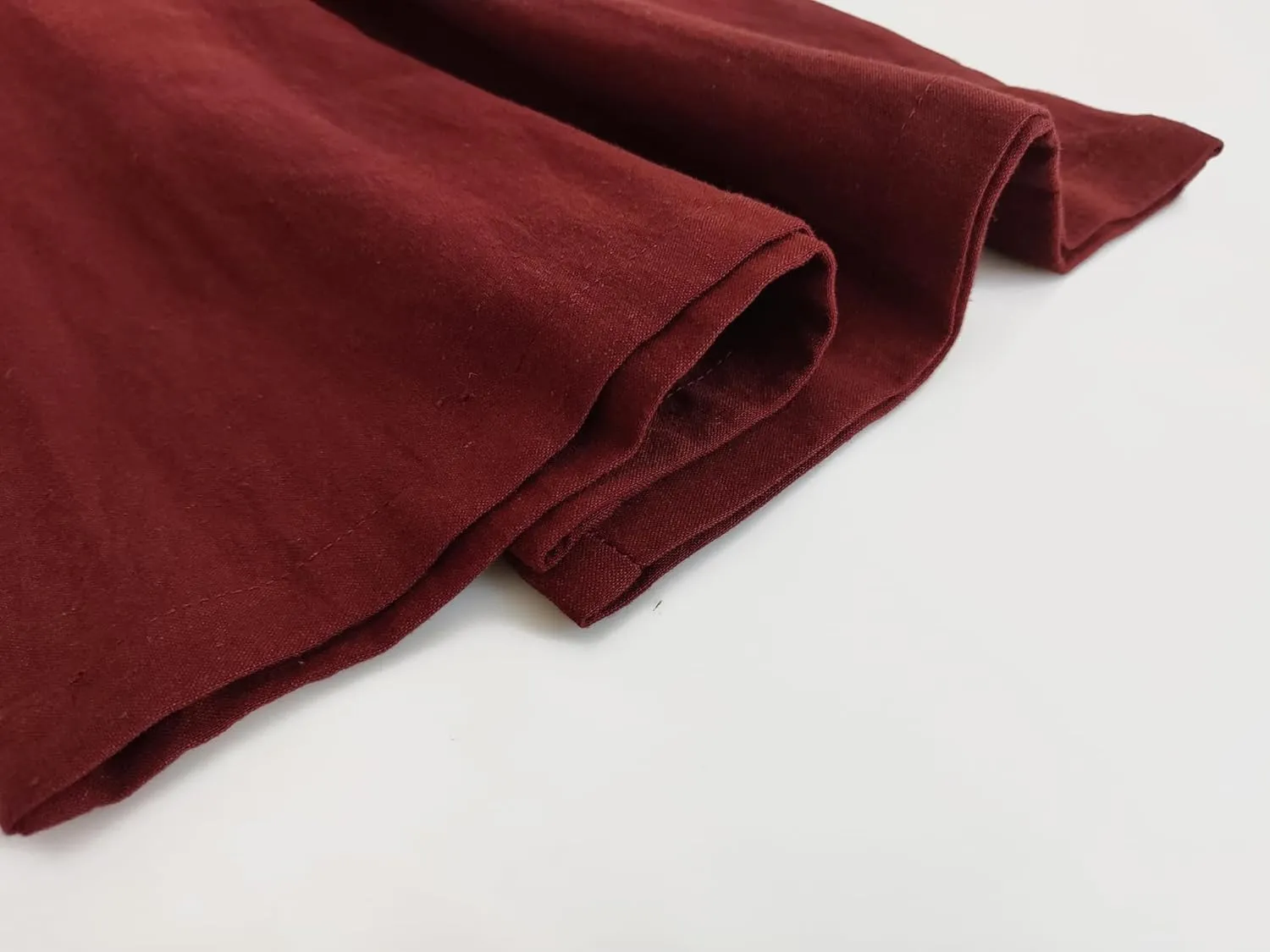Women's Drawstring Elastic Waist Wide Leg Cotton Linen Yoga Long Pants