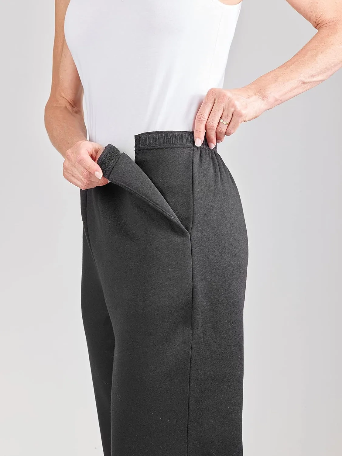 Womens Easy Touch Adaptive Side Closure Pants