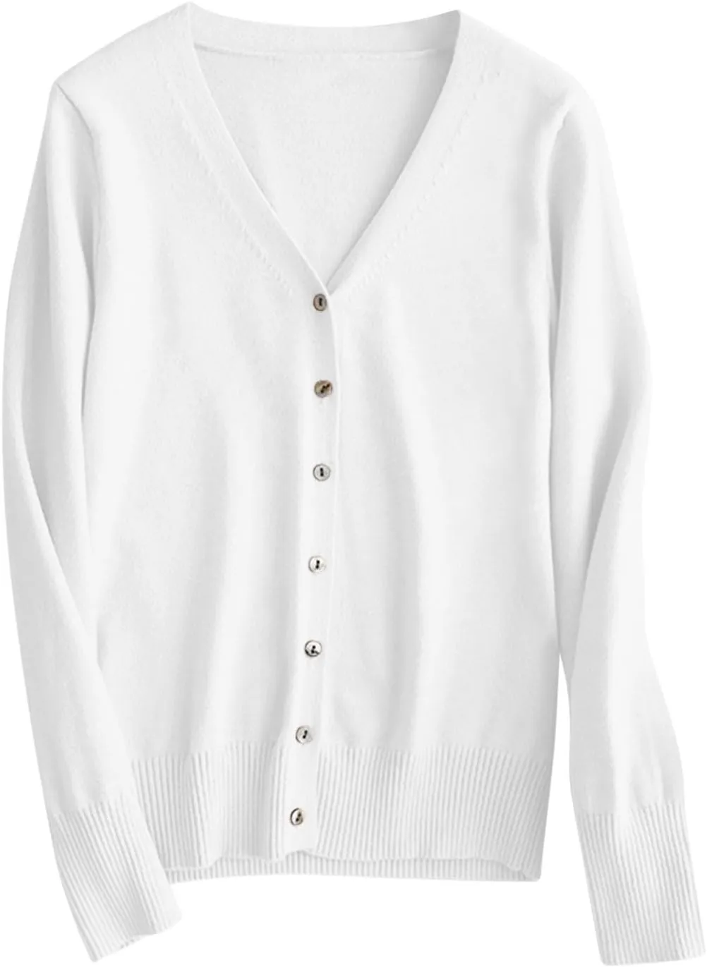 Womens Fall 2024 Cardigan Lightweight Long Sleeve Open Front V Neck Cute Cardigans Sweaters Casual Fashion Outerwear