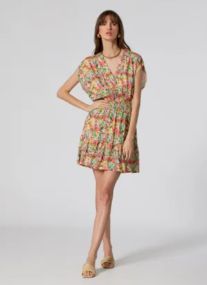 WOMEN'S  SHORT DRESS GARDEN