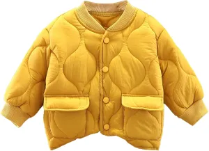 Yartina Infant Baby Boys Puffer Jacket Down Coat Windproof Cotton Padded Snowsuit Winter Warm Outerwear