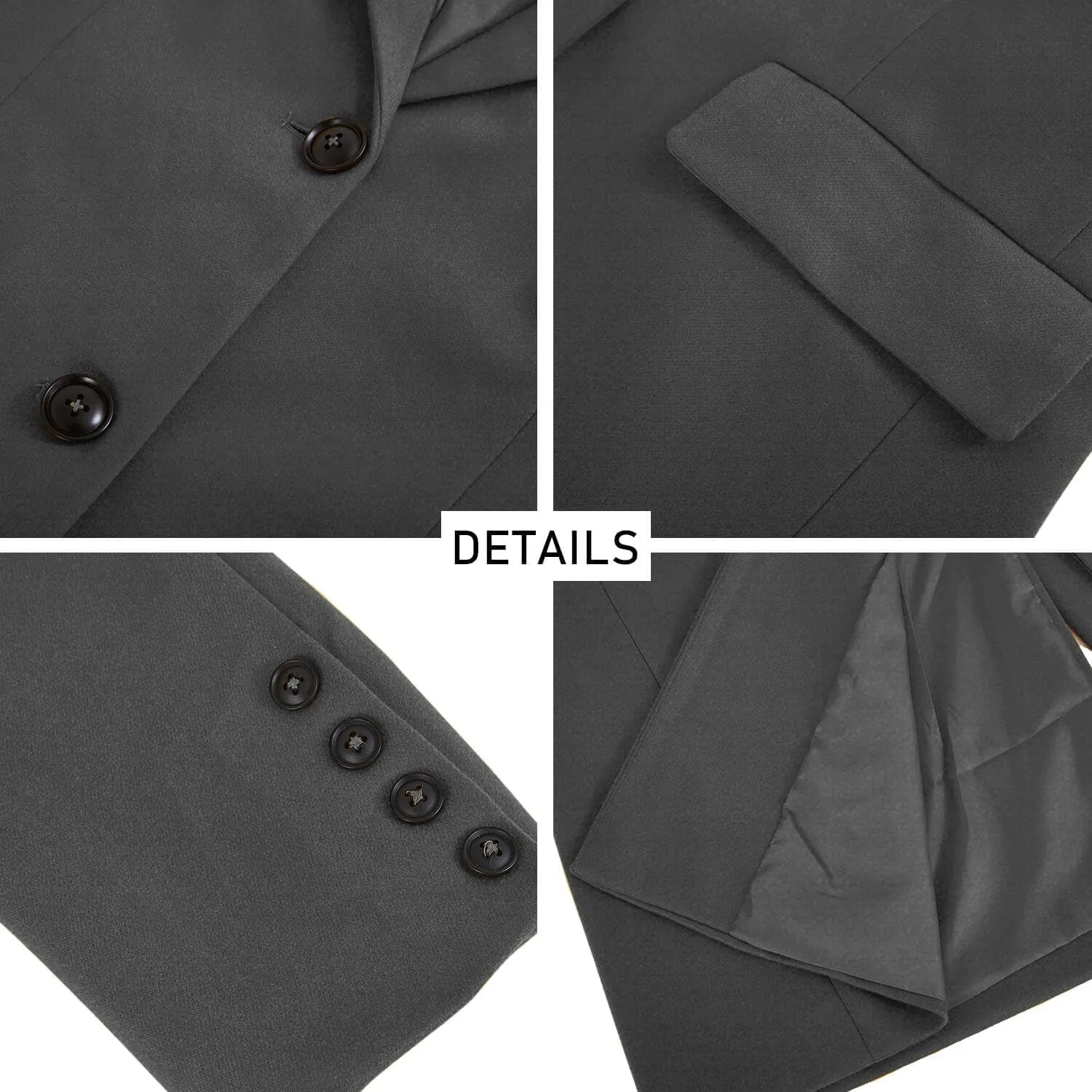 Zwurew Women's Notched Lapel Collar Single Breasted Pea Coats Winter Wool Blend Overcoat Long Jackets